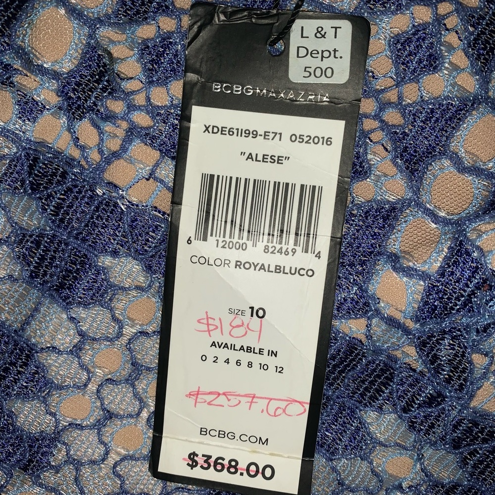 New BCBGMaxazria Dress